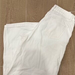 Source Unknown White Women’s Boyfriend Jeans
